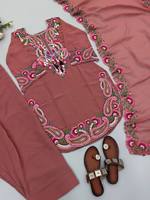 Nouveau costume Farshi Salwar pour femmes TENNECY, design traditionnel pour mariage, Diwali, soirée, en georgette, sans plis, séchage rapide