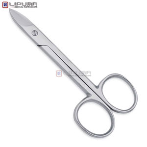 Sharp Blades with Straight Tip Fancy Scissors Ergonomic Grip Safe Cutting Sharp Blades Cuticle Scissors - Product Image 6