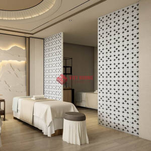 Breeze Cement Block - Baldosas de cuerpo completo hechas en Vietnam para decoración interior y aplicaciones en paredes de color blanco - Product Image 3