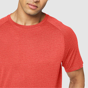 Camisetas para hombre de mezcla de algodón suave, cuello redondo, tallas S - 4XL, ajuste atlético, camiseta casual lisa para hombre, camisetas de cuello redondo para hombre, multicolor. - Product Image 4