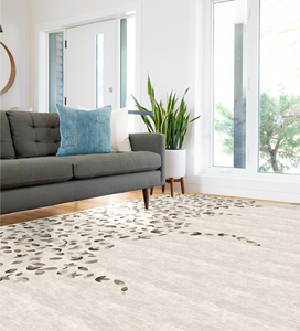 Alfombra Moderna de Lana de Pelo Largo, Hecha a Mano, Ecológica, Antideslizante, Resistente al Fuego, Apta para Mascotas, Color Sólido, 12mm de Grosor, Anti-Fatiga - Product Image 5