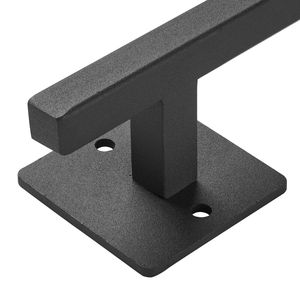 Manijas para Puertas de Granero, 2 Piezas, 12.6 Pulgadas, Manijas Rústicas para Portones de Cerca, Revestimiento Resistente a la Oxidación, Acero al Carbono de Alta Resistencia, Manijas para Portones Exteriores - Product Image 6