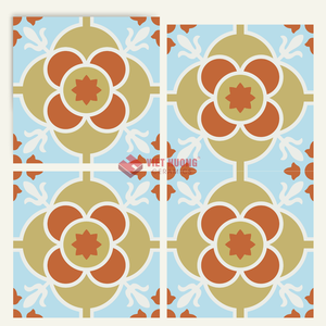 Azulejo de Cemento Contemporáneo de 190x190 mm para Diseño Creativo en Exteriores - Product Image 3