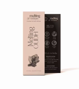 ธูปไม้กฤษณาพรีเมียม MELTING OUDH กลิ่นอูดธรรมชาติ ติดทนนาน เหมาะสำหรับพิธีกรรม สมาธิ และอโรมาเธอราพี - Product Image 1
