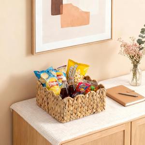 ตะกร้าสานมือสำหรับชั้นวางของ ตะกร้าเก็บของทำมือ ขายส่ง เป็นมิตรกับสิ่งแวดล้อม ผลิตในเวียดนาม - Product Image 3