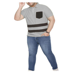 Camisas para Hombre Tallas Grandes, Diseño Personalizado con Impresión de Logotipo, Polo de Algodón Teñido en Hilo, Antiarrugas, de Alta Calidad, Venta al Por Mayor - Product Image 2