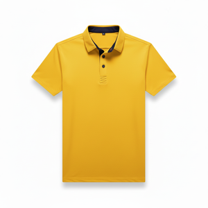 Camiseta Polo de Algodón para Hombre al por Mayor, 210 GSM, Corte Regular, Manga Corta, Cuello en V, Uso Diario, Suave y Transpirable, Servicio OEM - Product Image 1