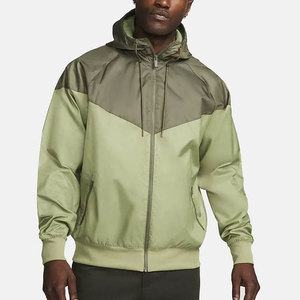 Veste coupe-vent de sport pour homme de haute qualité, décontractée, en nylon, avec fermeture éclair, logo personnalisé, imperméable - Product Image 1