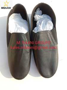 Zapatos de ballet suaves MBAANI para mujer, parte superior de cuero genuino, suela de goma, calzado plano para entrenamiento de baile, zapatos planos de cuero suave para baile - Product Image 6