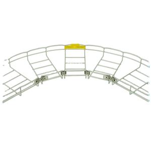 Bandeja de gestión de cables Bestray Horizontal Elbow 90 Grados, de gran radio, suministro directo de fábrica, diseño perforado de acero inoxidable 304 - Product Image 2