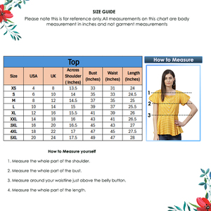 Top Regular Estampado a Rayas de Rayón Color Mostaza, Ropa Casual de Verano para Uso Diario, Venta al por Mayor, Cómoda y Elegante, Ropa de Mujer de Secado Rápido - Product Image 6