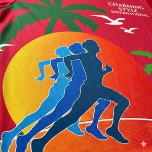 Camiseta Personalizada para Evento de Maratón 2026, Camiseta Publicitaria de Poliéster con Logotipo Personalizado, Camisetas Sublimadas en Blanco - Product Image 5