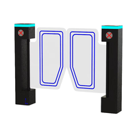 Barrière pivotante à haute stabilité Tourniquet Code QR Carte RFID Reconnaissance faciale Contrôle d'accès pour gymnase Magasin Bâtiments de bureaux