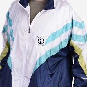 Trajes cortavientos de diseño personalizado, color sólido, último diseño, ropa de calle, transpirables, para hombre - Product Image 5