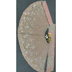 Hermoso Traje de Novia Lehenga Choli con Bordado de Lentejuelas - Product Image 6