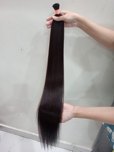 ผมต่อแบบ I-Tip ขายส่ง ผมอินเดียแท้ 100% เรมี่ ร็อว์ อิติป เกรดดับเบิ้ลดรอน สีบลอนด์ ผมเวอร์จิ้นแท้ ผมต่อแบบ I-Tip ผมแท้ - Product Image 1
