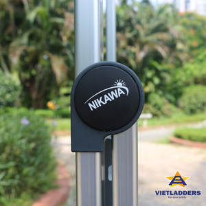 VIETLADDERS NKVL-3SL Échelle pliante en aluminium ultra-mince à 2 marches, portable et légère, pour usage domestique et extérieur, Hanoi - Product Image 4