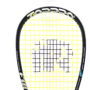 Raquette de squash professionnelle Falcon 110 en carbone légère - CARBONE-BLEU 110g SCAzon 1.2mm Corde Utilisation en salle - Product Image 2