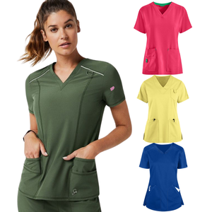 Personnalisable Nouveau Style Homme Infirmier Uniforme Top Scrubs Respirant Hôpital Vêtements À La Mode Uniformes Uniformes Hôpital Uniformes - Product Image 4