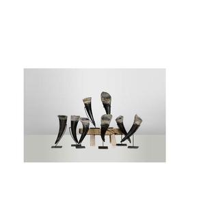 Jarras de Cerveza Vikingas Hechas a Mano con Cuerno de Búfalo, Acabado Natural, Venta al Por Mayor - Tazas Premium para Beber - Product Image 1