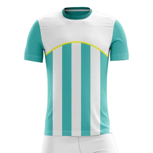 Uniformes de Fútbol Personalizados de Alta Calidad, 100% Poliéster, Ecológicos, Ligeros y Transpirables para Equipos - Product Image 1