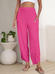 Women Wide Leg Casual <b>Pants</b> - Product Image 2