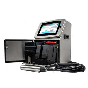 CIJ Industrial Continuous Barcode Printing Machine V2000 Small Character Inkjet Date Coding <b>Printer</b> for <b>Cable</b> - Product Image 2