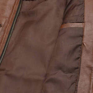 Chaqueta de Motocicleta de Cuero para Hombre, al Mejor Precio, Servicio OEM, Ecológica, Moda de Invierno, Hecha en Pakistán - Product Image 5