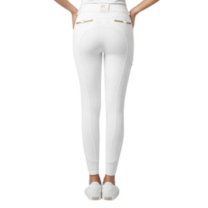 Max Breaches Factory Wholesale Women's Full Seat Breeches |   Pantalon d'équitation antidérapant en silicone, performance de luxe - Product Image 4