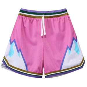 Shorts en maille personnalisés par sublimation, livraison directe usine, pour la plage et la natation, séchage rapide, vente chaude - Product Image 6
