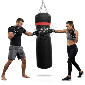 Heavy Duty Hanging Punching <b>Bag</b> Professional <b>Training</b> Sandbag for MMA, Boxing, and Kickboxing – Durable Home & Gym Fitness - Product Image 1