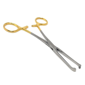 Pinzas Médicas Allis para Agarrar Tejidos - Reutilizables de Acero Inoxidable |   Pinzas Allis con Dientes - Pinza de Tejido para Cirugía General - Product Image 1