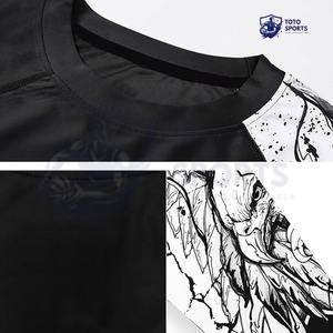 เสื้อรัดกล้ามเนื้อผู้ชายคุณภาพสูง น้ำหนักเบา ระบายอากาศได้ดี ทรงเข้ารูป ออกแบบเองได้ สำหรับออกกำลังกายกลางแจ้ง  ผู้ผลิตชั้นนำด้านการบีบอัด - Product Image 6