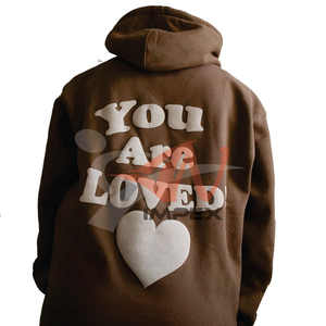 Sudadera con Capucha Estampada Estilo Urbano Personalizada al por Mayor, Sudadera con Capucha Estampada de Algodón 100% Grueso para Hombre - Product Image 1