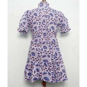 Vestidos de Playa Cortos de Verano para Mujer, Estilo Único, Hechos con Algodón Suave de Primera Calidad, Vestido de Manga Corta para Mujer - Product Image 6