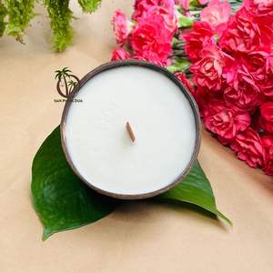 เทียนหอมกลิ่นมะพร้าวธรรมชาติกลิ่นลาเวนเดอร์ขนาด300กรัมทำด้วยมือเทียนผ่อนคลายอย่างหรูหราในเวียดนาม/สปา - Product Image 2