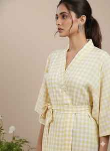 Nuevo Estilo de Kaftán de Algodón con Estampado Floral Multicolor, Vestido Midi Vintage Hecho a Mano para Mujer, Kaftán Largo de Algodón para la Noche - Product Image 3