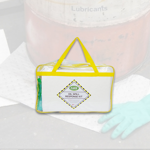 Kit anti-déversement d'hydrocarbures 45L avec sac souple – Kit de réponse aux déversements d'hydrocarbures portable pour atelier, entrepôt et usage industriel – Vente en gros - Product Image 3