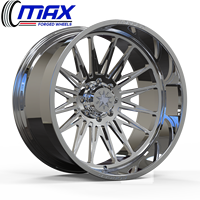 Jantes forgées 24x12 26x14 30x14 30 pouces 8x170 8x6.5 pour Ford F250 F350 pour Dodge Ram 3500 Super Single Style Concave Truck Rims