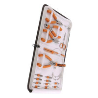 Kit d'outils professionnels pour l'application d'extensions de cheveux, pinces en acier inoxydable pour extensions, ensemble d'installation et de retrait d'extensions de cheveux pour salon