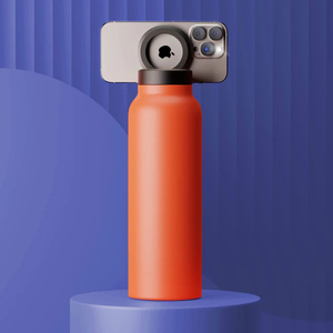 Tapa magnética 710 ml 1000 ml Botella de agua de acero inoxidable de nuevo diseño personalizada - Product Image 5