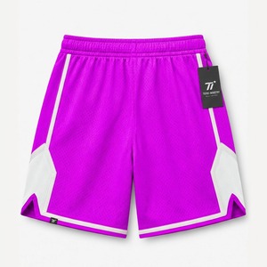 Pantalones Cortos de Baloncesto de Alta Calidad con Cintura Elástica, Diseño Sólido, Material de Secado Rápido, Ajuste Relajado, Estilo Atlético Cómodo - Product Image 2