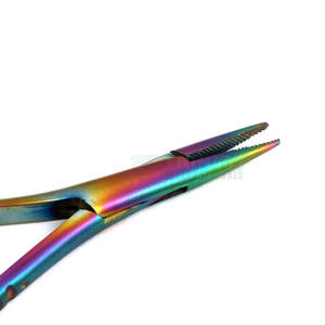 Portaagujas Mathieu de acero inoxidable para uso médico, instrumento quirúrgico profesional. - Product Image 4