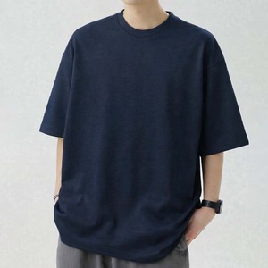 Wholesale Men Blank T-<b>shirt</b> Customized Soft Cotton Trendy Baggy T-<b>Shirt</b> Relaxed Fit Fashion Wholesale Summer Casual Wear - Product Image 1