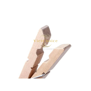 Wholesale Custom Decorative Wooden Pegs Best Price High Quality Eco-Friendly Bamboo Mini Clothes <b>Clips</b> from Vietchoice Vietnam - Product Image 6