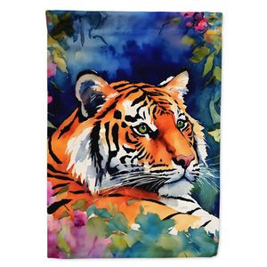 Bandiera da Giardino Tigre del Bengala, Dipinti Multicolore per Cassetta Postale, Decorazione per Patio, Striscione Artistico per Aiuole, Dimensioni Multicolore - Product Image 1