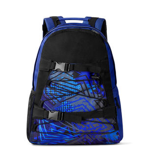 Fletcher Casual Sports <b>Backpack</b> Softback Zipper Closure Unisex <b>18L</b> Nylon Material Breathable PANELLED Pattern Daily Use - Product Image 4