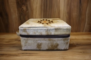 Cuero de piel de vaca genuina de alta calidad de uso diario cajas de joyería de cuero de propósito de regalo caja de joyería de cuero para mujer - Product Image 3