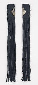 HMB-026 Lacet en cuir noir de 0,4 pieds de long, disponible pour vestes et blousons - Product Image 4