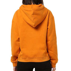 Sudadera con Capucha para Mujer, Color Naranja, con Estampado Personalizado en la Parte Delantera, de Forro Polar de Poliéster, Informal, para Invierno, Ropa Deportiva, para el Gimnasio - Product Image 2